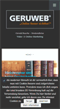 Mobile Screenshot of geruweb.de