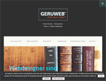 Tablet Screenshot of geruweb.de